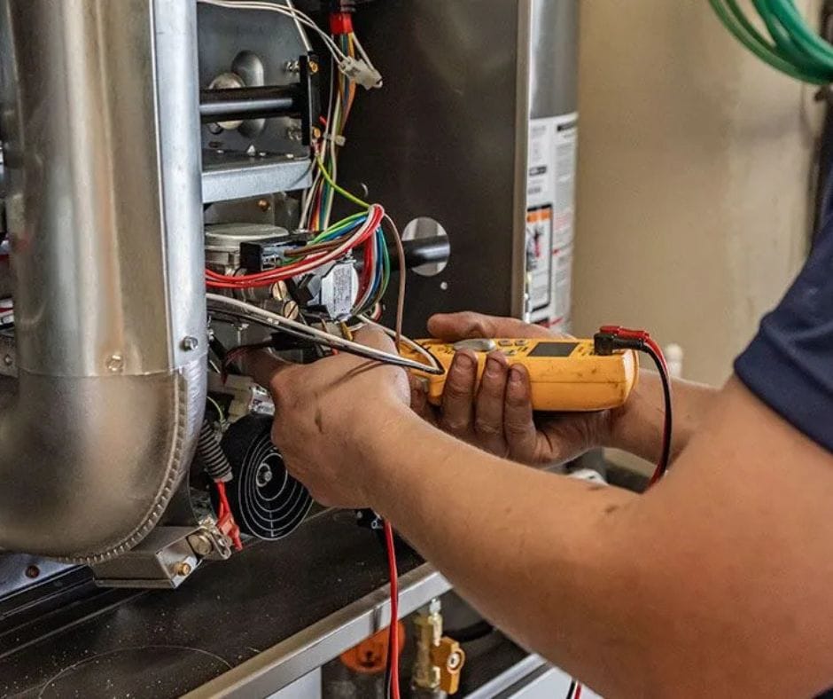 Electric furnace repair process
