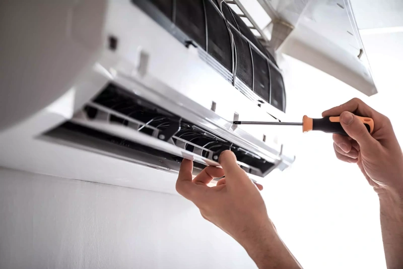 Why Is My AC Not Cooling? A Central Ohio HVAC Guide Columbus summers pile heat on humidity and push AC units hard. Start with the easy stuff: replace a clogged air filter (the #1 cause) and check the thermostat (set to "cool," fan "auto"). If that doesn't fix it, keep going. Airflow problems Closed/blocked vents, a dirty blower, or a coated evaporator coil strangle airflow. A frozen indoor coil gets its own article: why your AC freezes up. The outdoor unit Check the condenser: is the fan spinning, is it caked in debris? Clear it and give it a foot of space. Fan not running on a cooling call = electrical/component fault. Low refrigerant Constant run + only slightly cool air, filter and outdoor unit ruled out → likely low refrigerant, which means a leak. Regulated, licensed-tech work; we find the leak, not just top off. Central Ohio summer factor Older units struggle first in a heat wave; if yours is 10+ years and failing, we give an honest repair-vs-replace read. When to call R&T Yoder Filter changed, thermostat checked, outdoor unit cleared, still warm? Book AC repair. Regular HVAC maintenance prevents next summer's call. (614) 206-5401. FAQ AC running but not cooling? Clogged filter, dirty/blocked outdoor unit, low refrigerant, or frozen coil. Same-day in Columbus? Yes, when possible for no-cooling calls. Add refrigerant myself? No; low refrigerant means a leak, and it's regulated. Old AC, repair or replace? We give an honest read for 10+ year units.